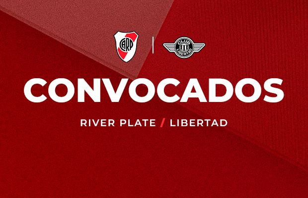 CONMEBOL Libertadores  Convocados para recibir a Libertad